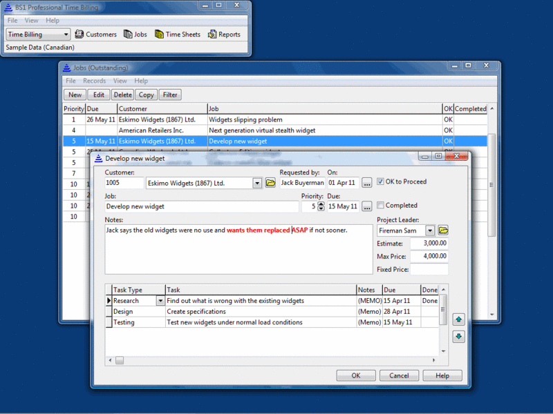 BS/1 Professional Screenshot